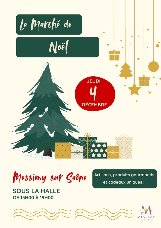 AFFICHE MARCHÉ DE NOÊL 2025 PETITE