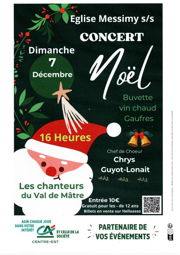Affiche concert Noël 2025-12-07 PETITE