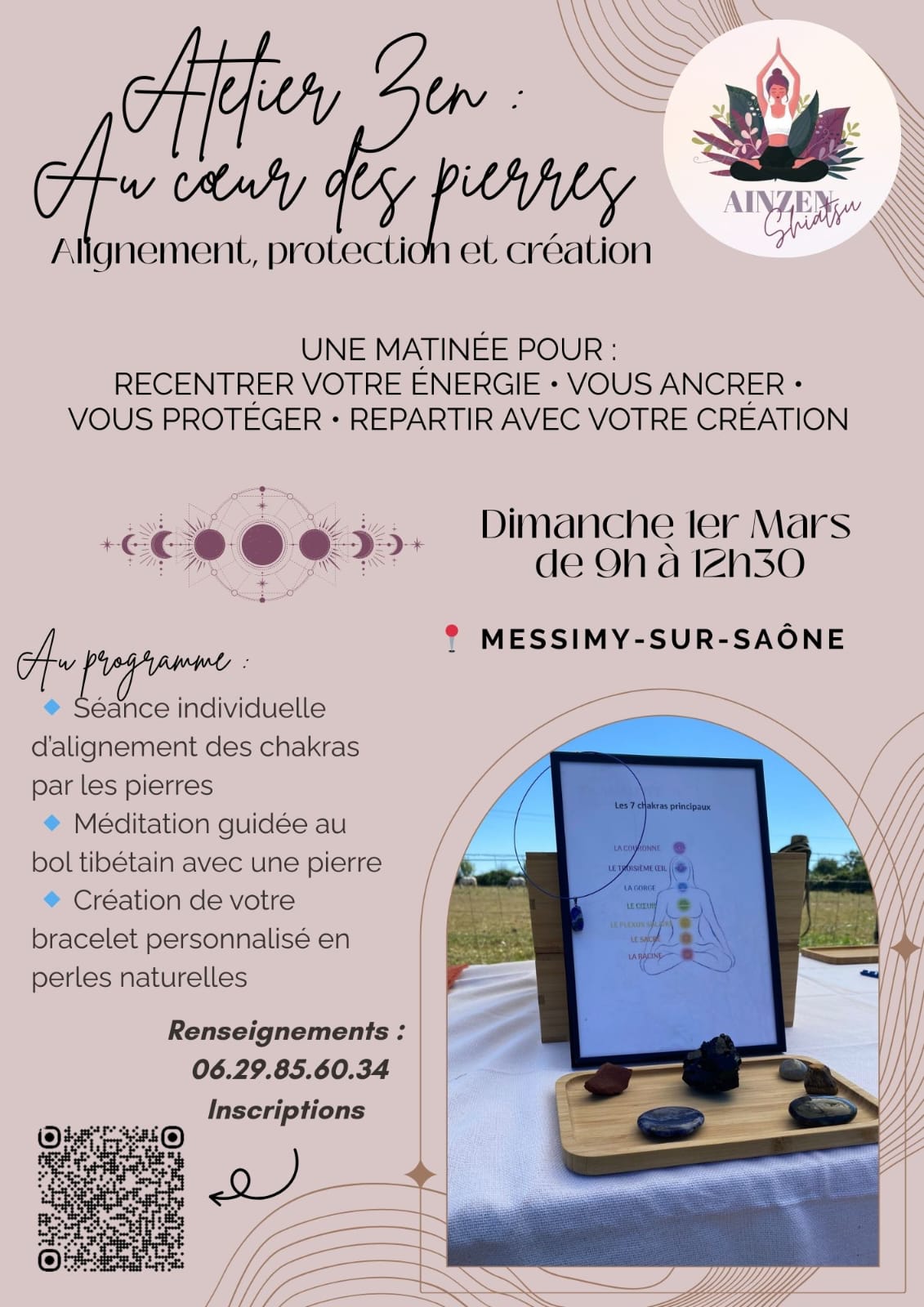 Atelier pierres et cristaux