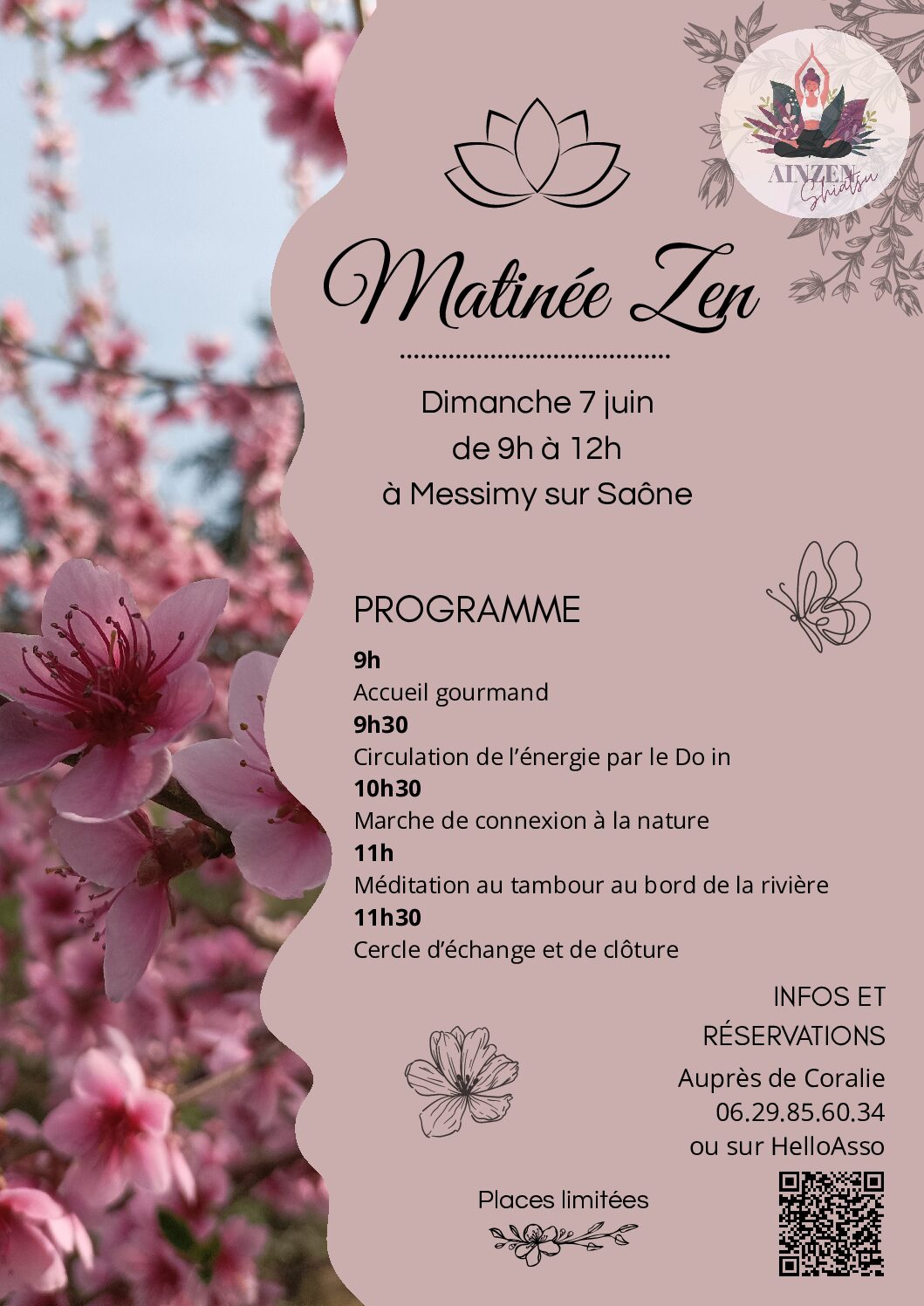 Matinée Zen 7 Juin (Affiche A4)